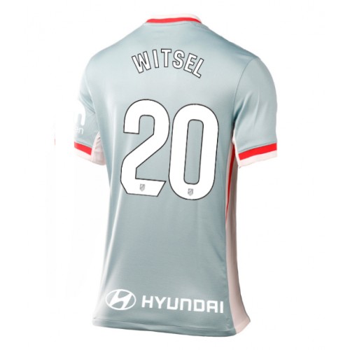 Dres Atletico Madrid Axel Witsel #20 Gostujuci za Žensko 2024-25 Kratak Rukav